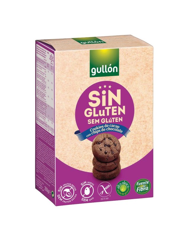 GULLON Cookies Mini Ciocc.200g