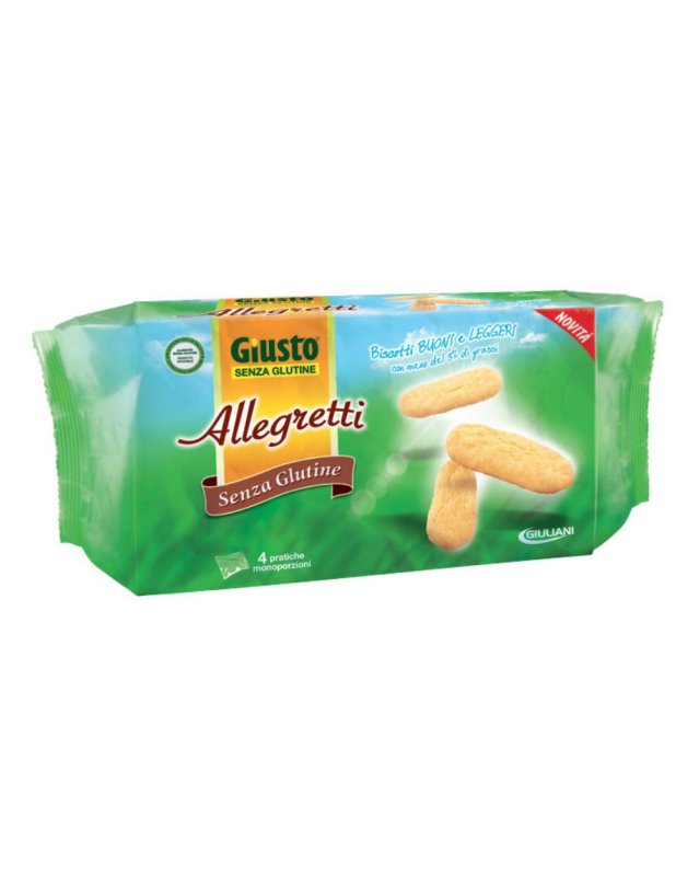 GIUSTO S/G Bisc.Allegretti200g