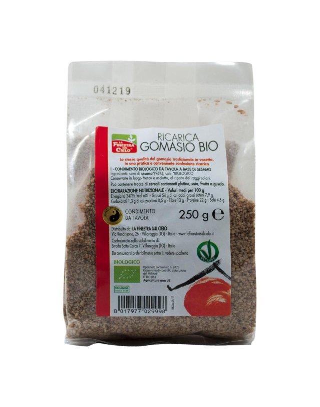 GOMASIO RICARICA 250G BIO