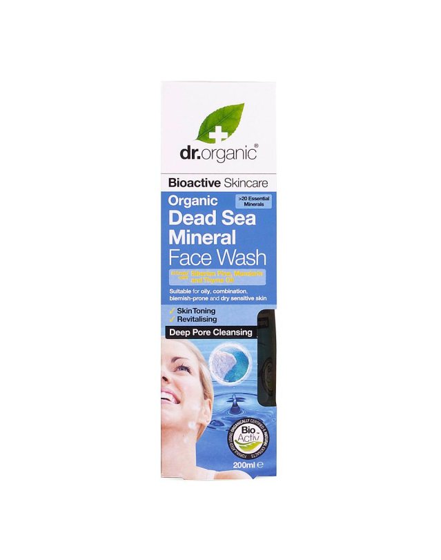 DR ORGANIC DEAD SEA MIN FACE W