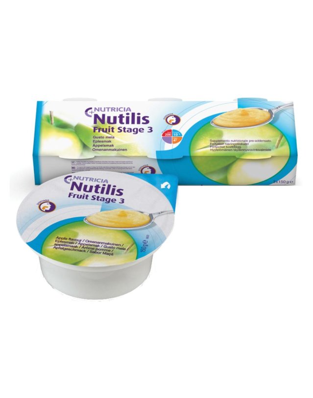 NUTILIS Fruit Stage3Mela3x150g