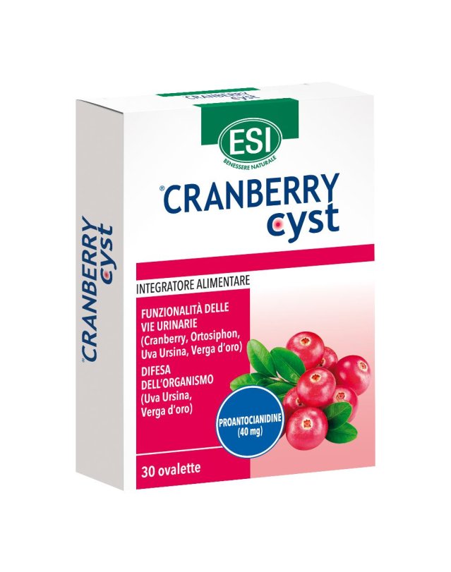 CRANBERRY CYST 30 OVALETTE ESI