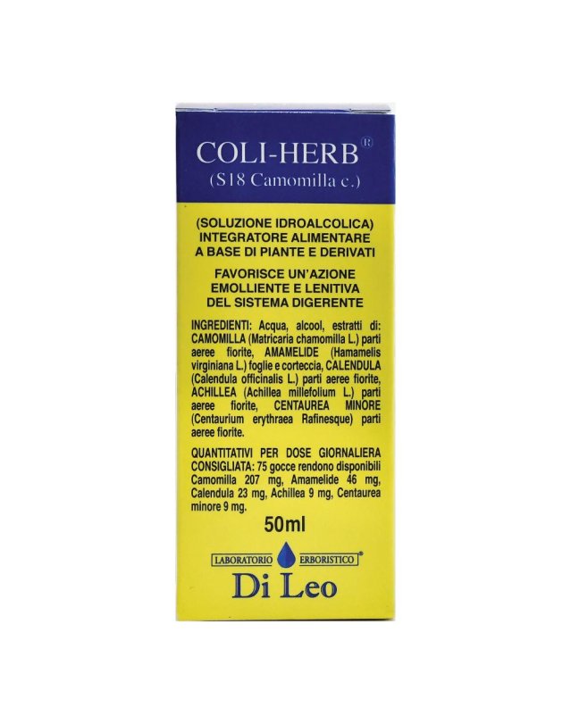 COLI HERB S18 CAMOMILLA 50ML