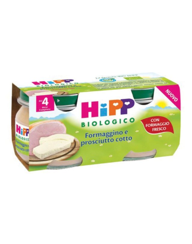 HIPP FORMAGGINO PROSCIUTTO 2X80