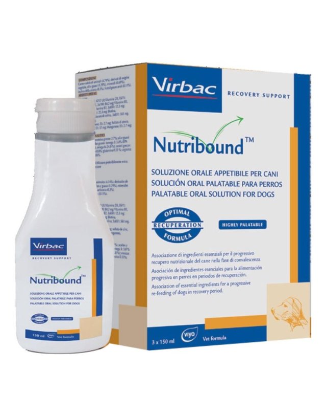 NUTRIBOUND CANI 3FLX150ML