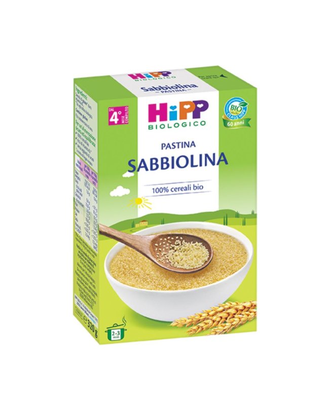 HIPP PASTINA SABBIOLINA 320G