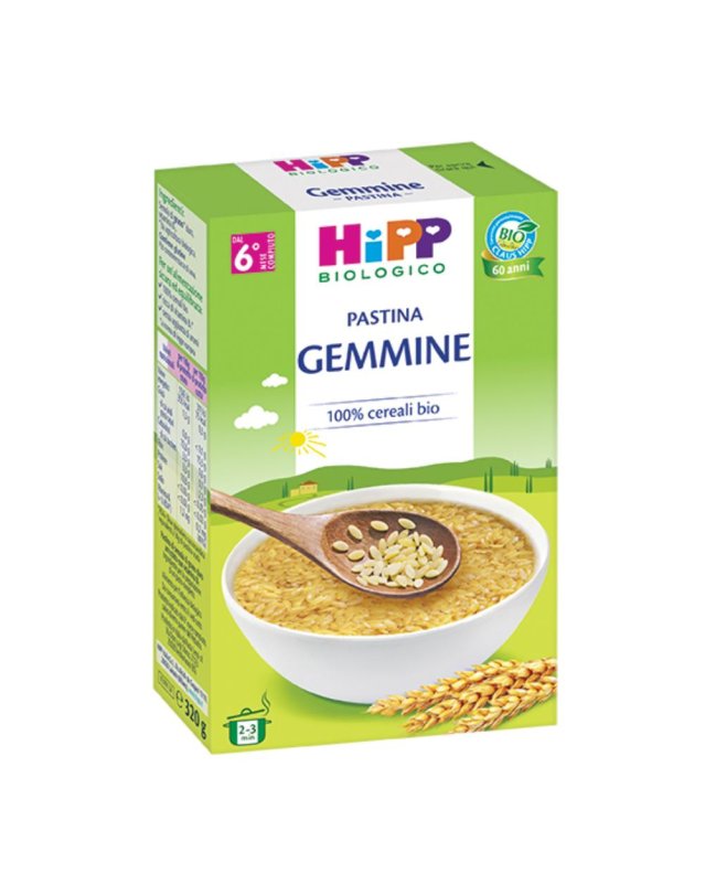 HIPP PASTINA GEMMINE 320G