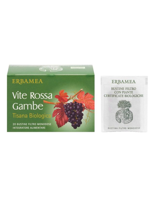 VITE ROSSA GAMBE TISANA BIO