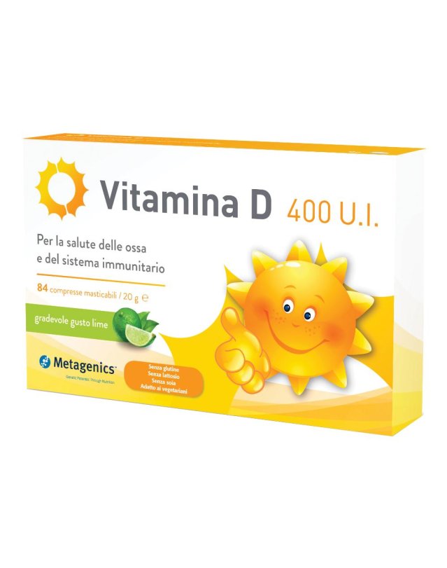 VITAMINA D 400 UI 84CPR