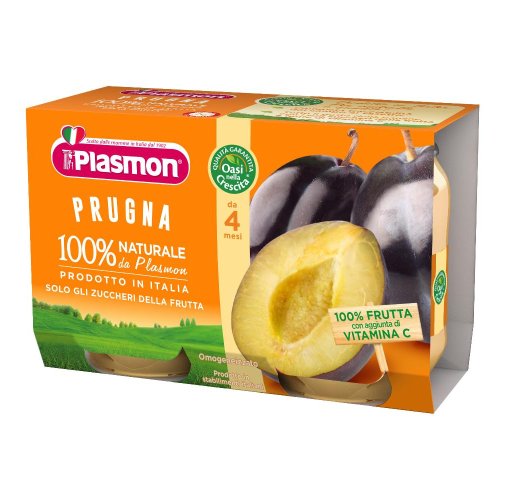 Plasmon Omogeneizzato Di Frutta Mela E Albicocca 2x104g