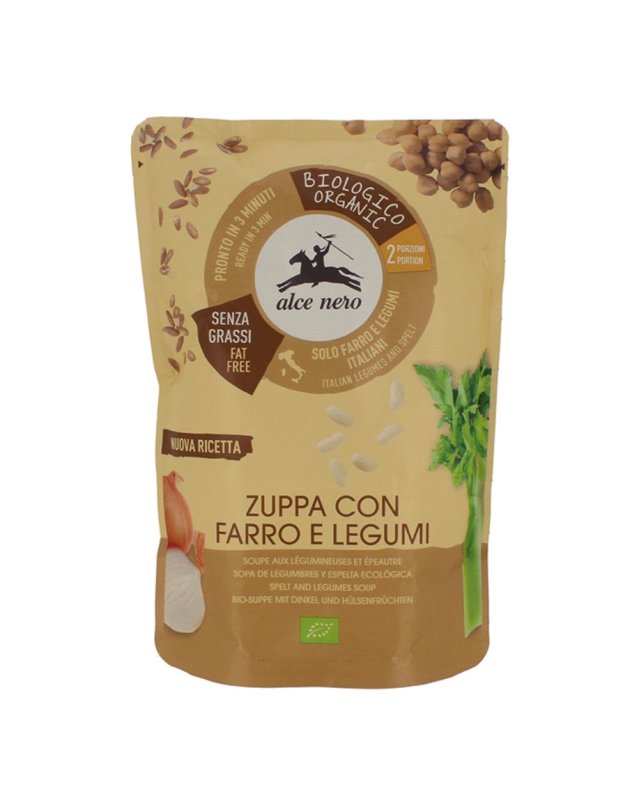 ZUPPA LEGUMI/FARRO BIO 500 ALCE