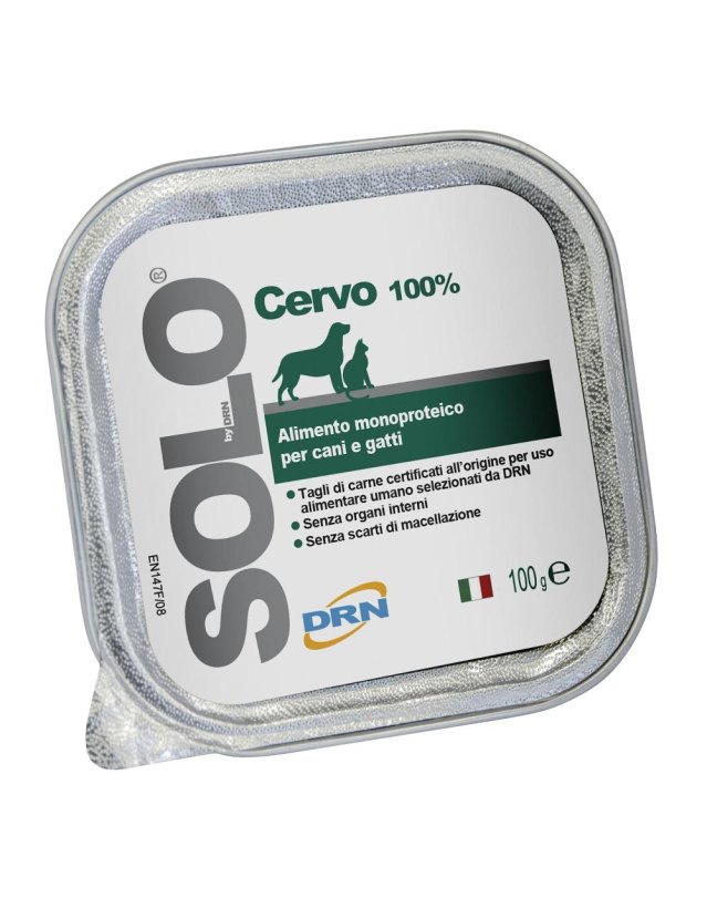 V DRN SOLO CERVO PATE' 100G V DRN SOLO CERVO PATE' 100G