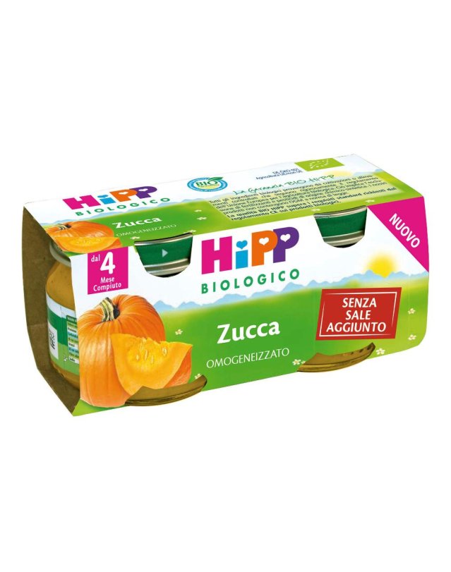 OMO HIPP Bio Zucca 2x80g