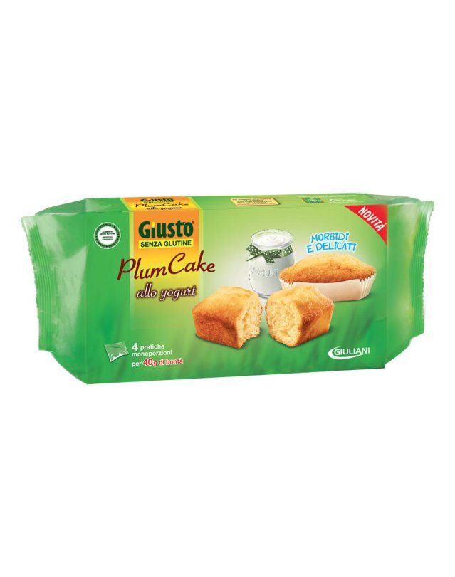 GIUSTO S/G Plumcake Yog.160g