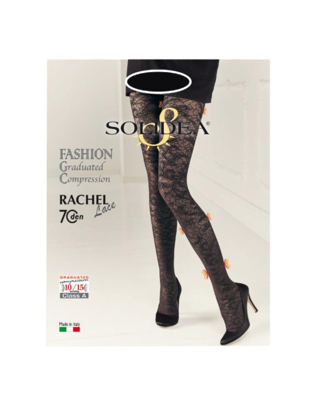 RACHEL 70 Lace Coll.Nero 3-ML