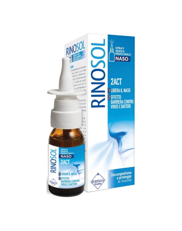 RINOSOL 2ACT SPRAY NASALE 15ML