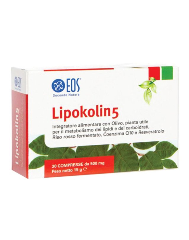 LIPOKOLIN 5 30CPR 500MG