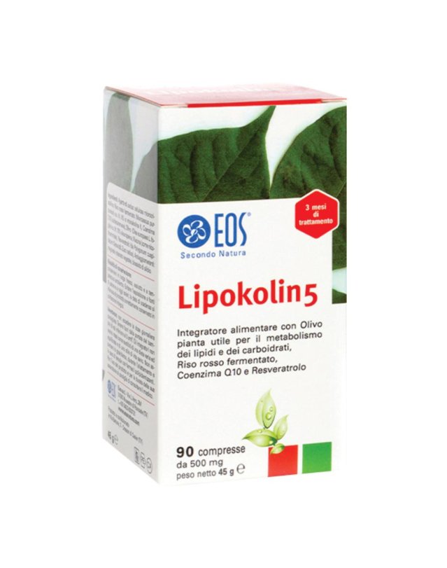 LIPOKOLIN 5 90CPR 500MG