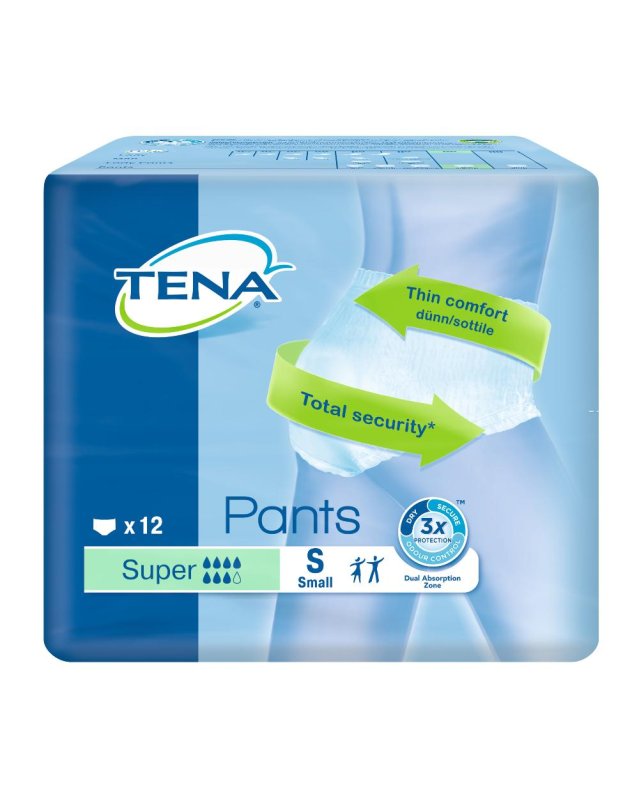 TENA PANTS SUP PANN S 12PZ 3412