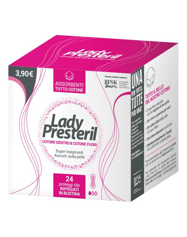 PRESTERIL-LADY COT P/SLIP PROM