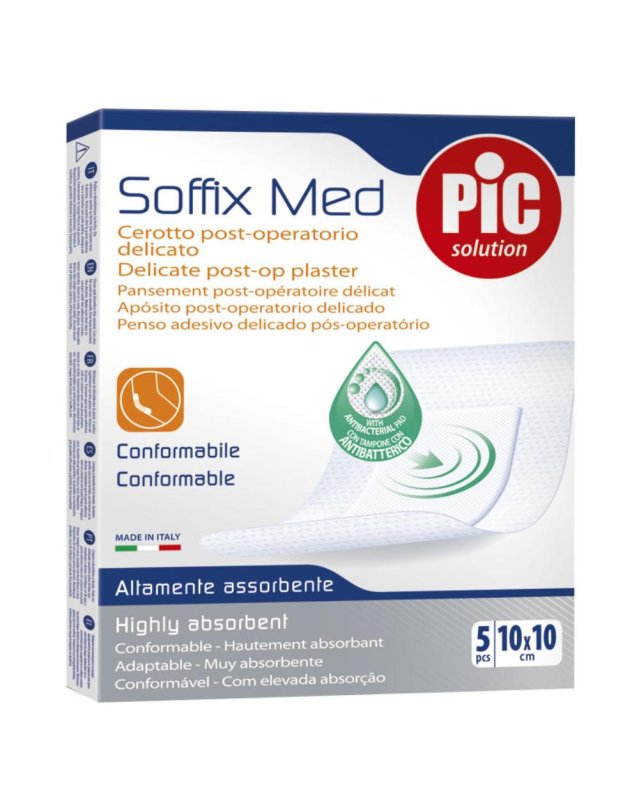 SOFFIX MED 10X10 A/BAT 5PZ 26003