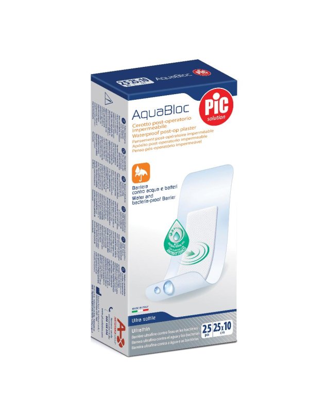 AQUABLOC 10X25 ST A/BAT 25PEZZI<