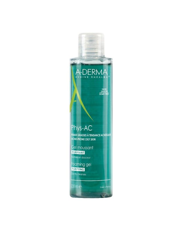 ADERMA PHYS-AC GEL DET 200ML