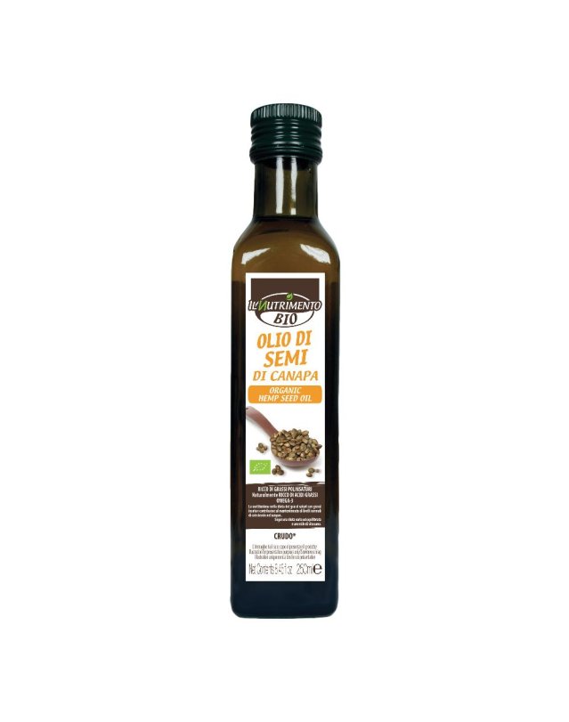 NUT Olio Canapa 250ml Crudo