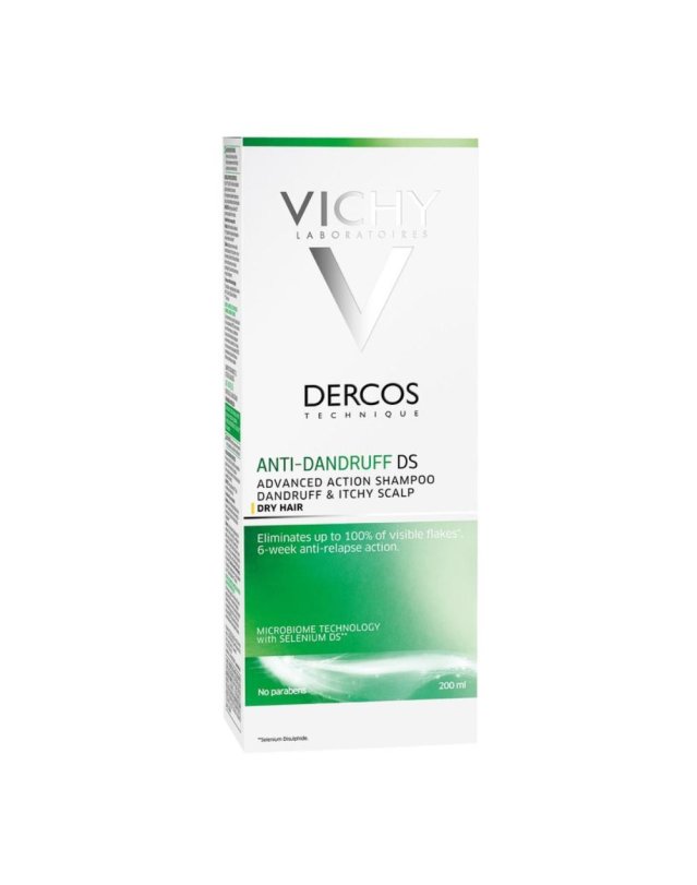 Vichy Dercos Antiforfora 200 ml- Shampoo per Capelli Secchi 