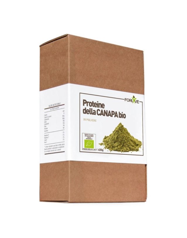 PROTEINE DELLA CANAPA BIO 450G