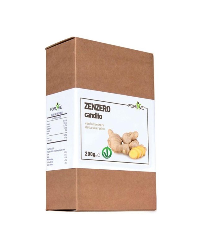 ZENZERO CANDITO 200GR FORLIVE