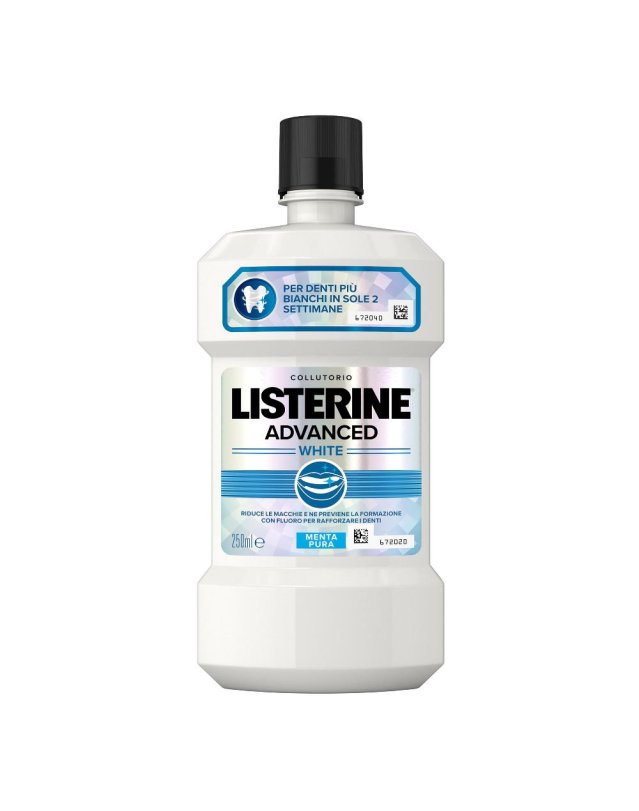 LISTERINE ADVANCE WHITE 250ML