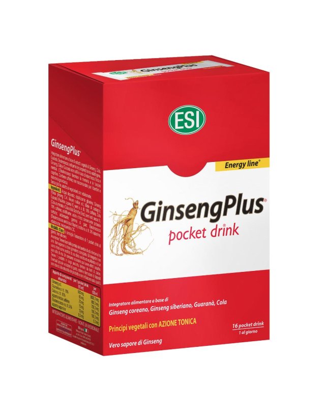 GINSENG PLUS 16POCKET DRINK