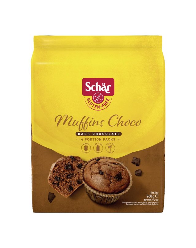 SCHAR MUFFINS CHOCO 260G