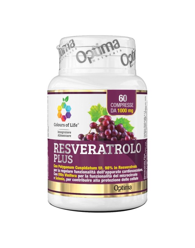 RESVERATROLO PLUS 60CPR 1000MG