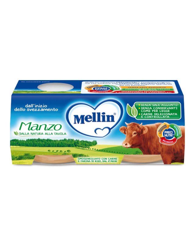 MELLIN-OMO.MANZO 2X80G