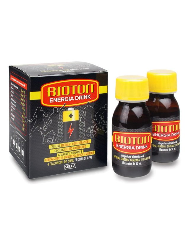 BIOTON Energia Drink 4x50ml