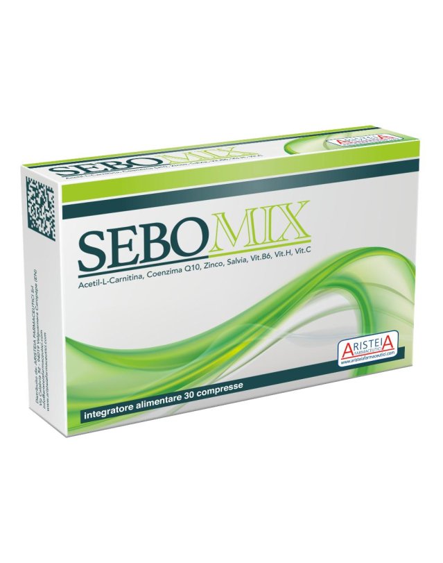 SEBOMIX 30 Compresse - Integratore nutrizionale per il benessere di unghie e capelli 