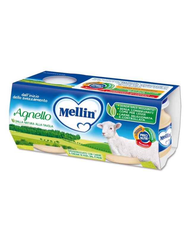 MELLIN-OMO.AGNELLO 2X80G