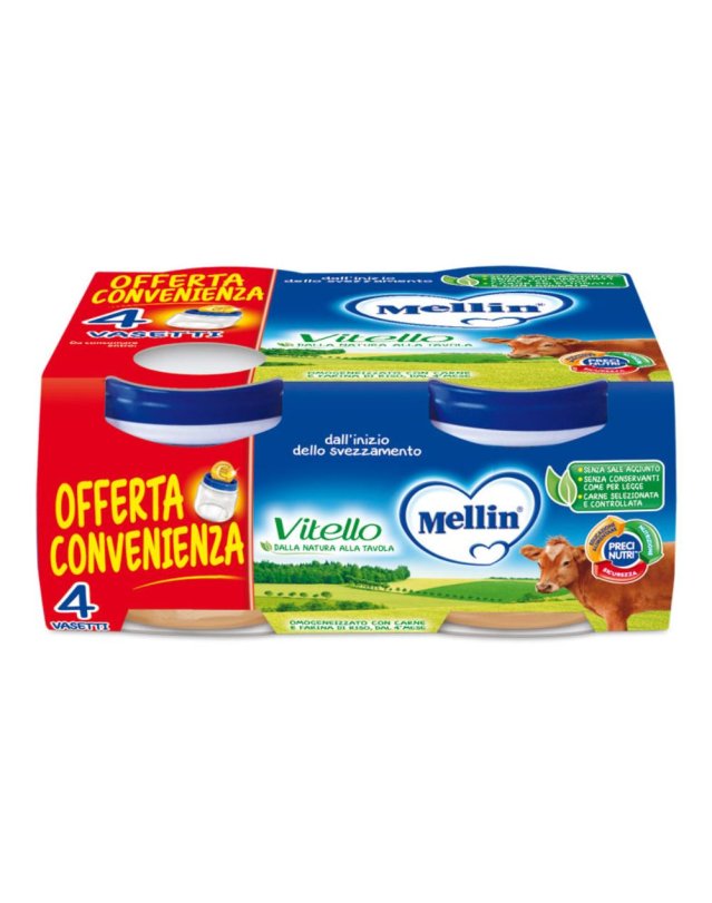 OMO MELLIN Vitello 4x80g