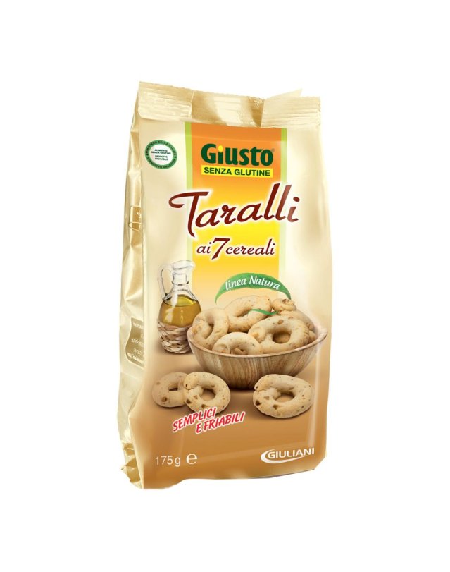 GIUSTO S/G Taralli 7 Cer.175g