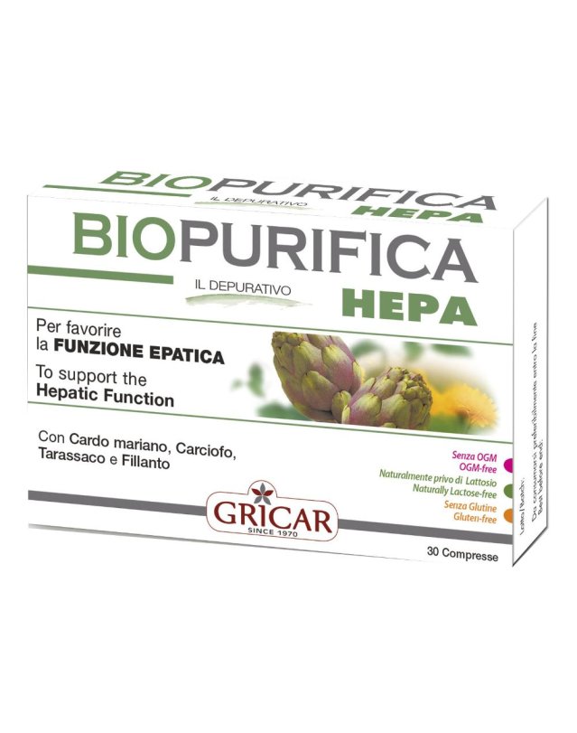 BIOPURIFICA HEPATO 30CPR 15G