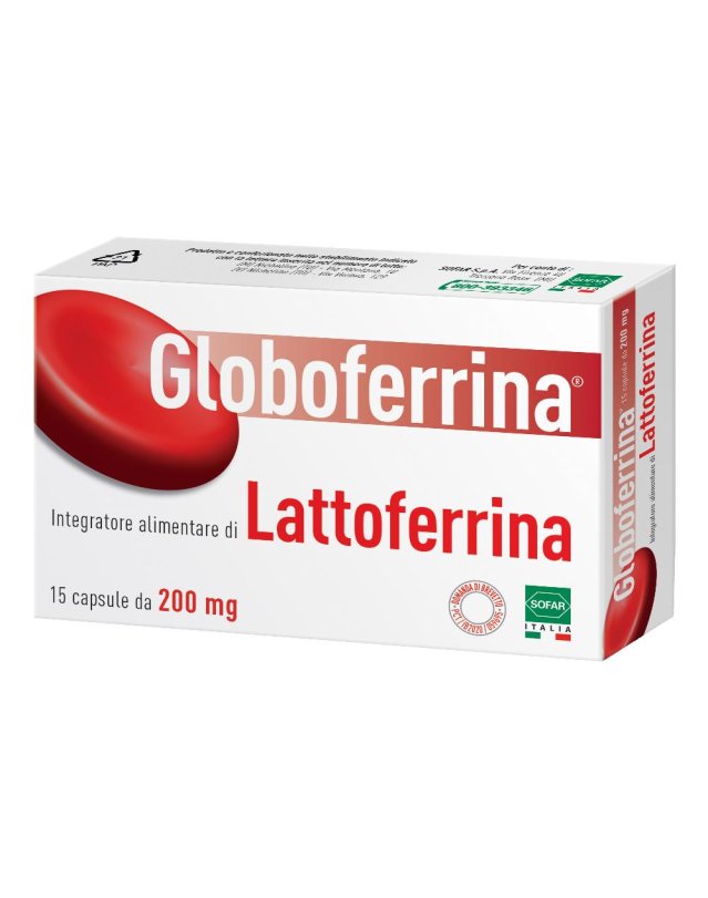 GLOBOFERRINA 15CPS 200MG