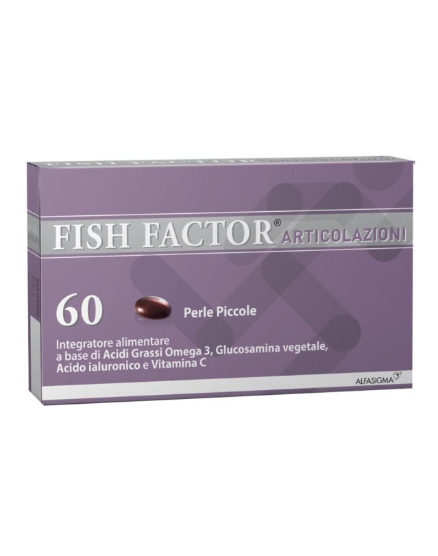 Fish Factor Articolazioni 60 perle- Integratore per le ossa