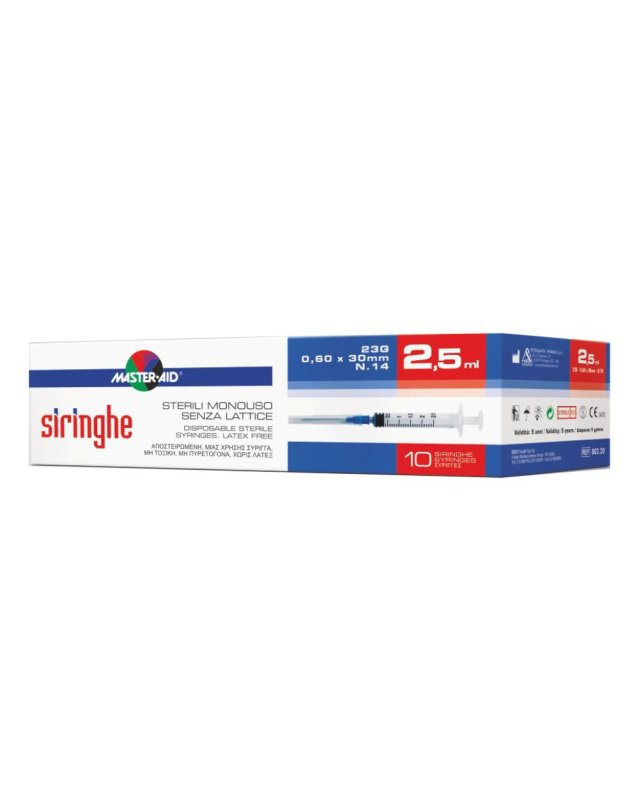 MASTER-AID SIRINGA  5ML 10PZ