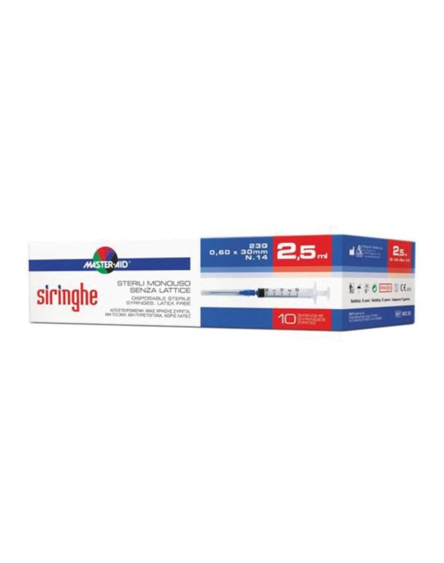 MASTER-AID SIRINGA 10ML 10PZ