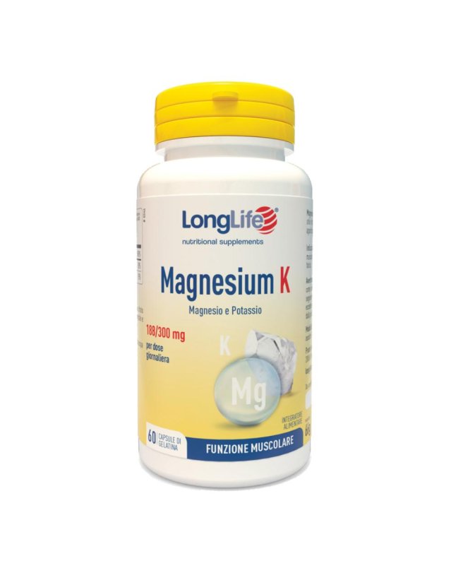 LONGLIFE MAGNESIUM K 60CPS