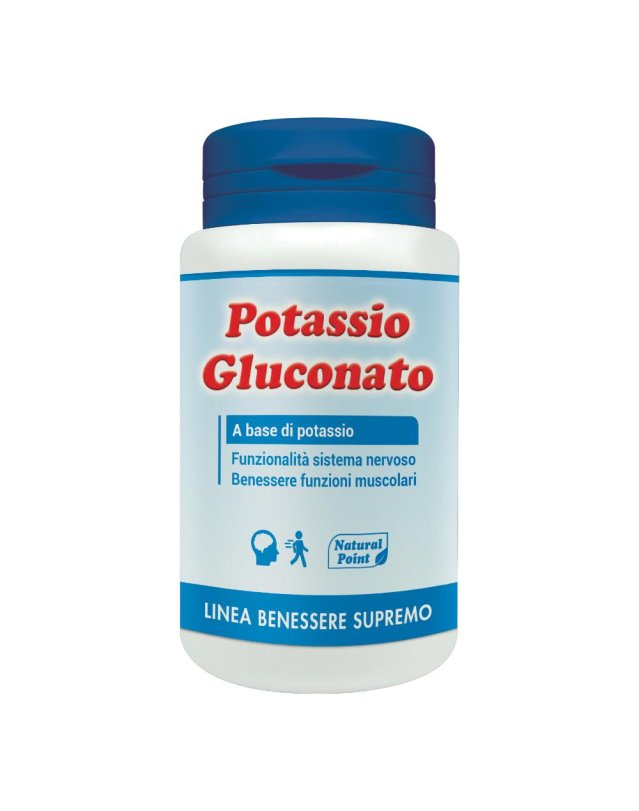 POTASSIO GLUCON 90CPR NAT/POINT