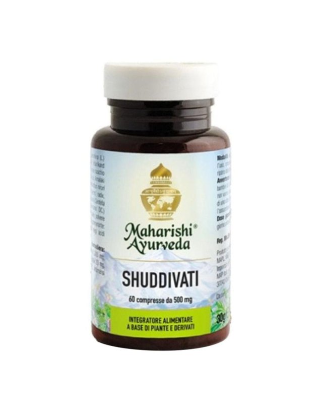 Shuddivati 60 Compresse - Digestione e Benessere Shuddivati 60 Compresse - Digestione e Benessere