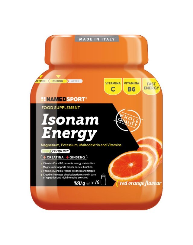 ISONAM ENERGY ORANGE POLV 480G